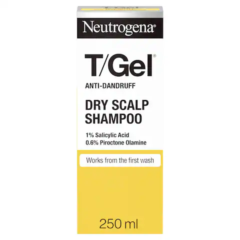 Neutrogena T/Gel Anti-Dandruff Dry Scalp Shampoo 250ml