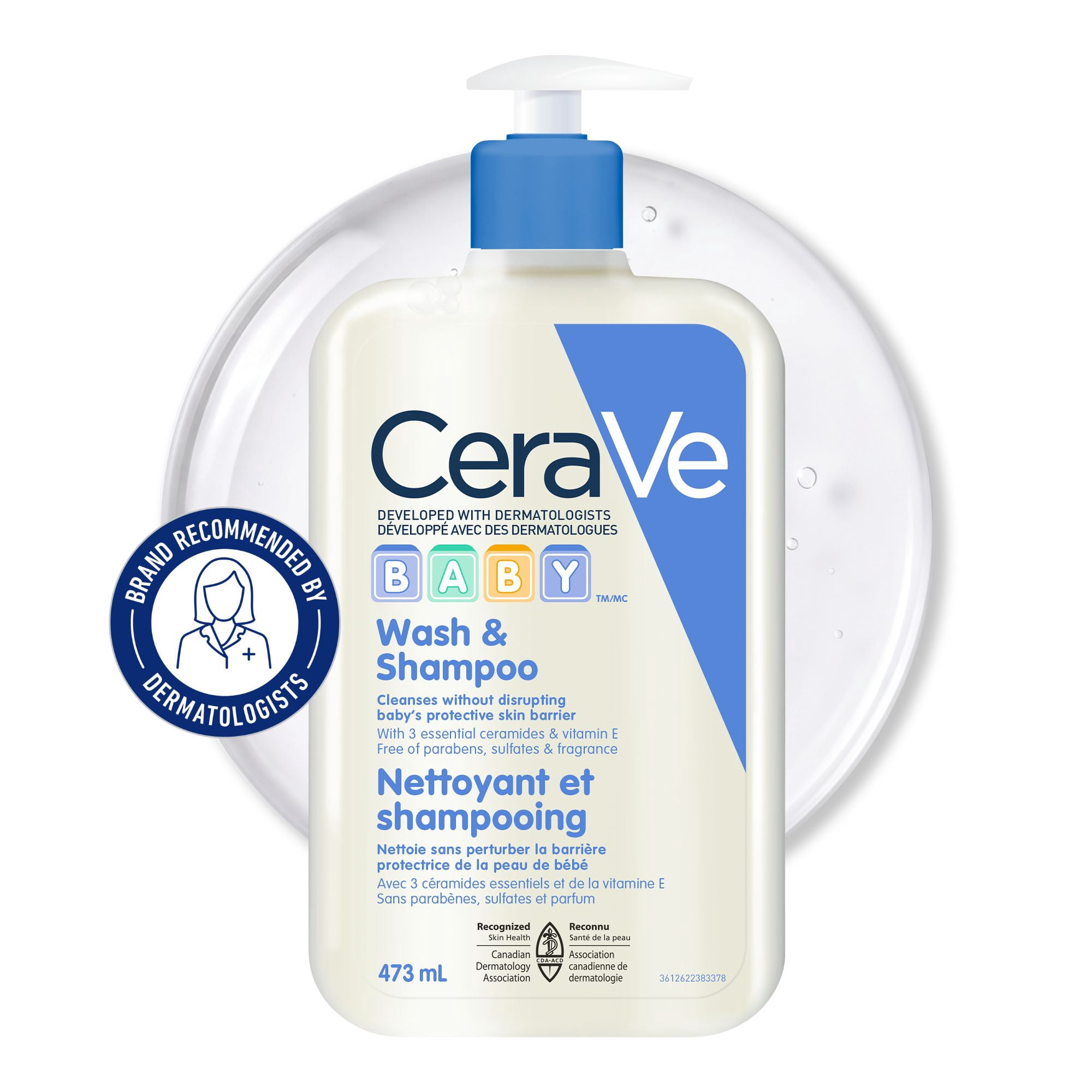 CeraVe Baby Wash & Shampoo 473ml