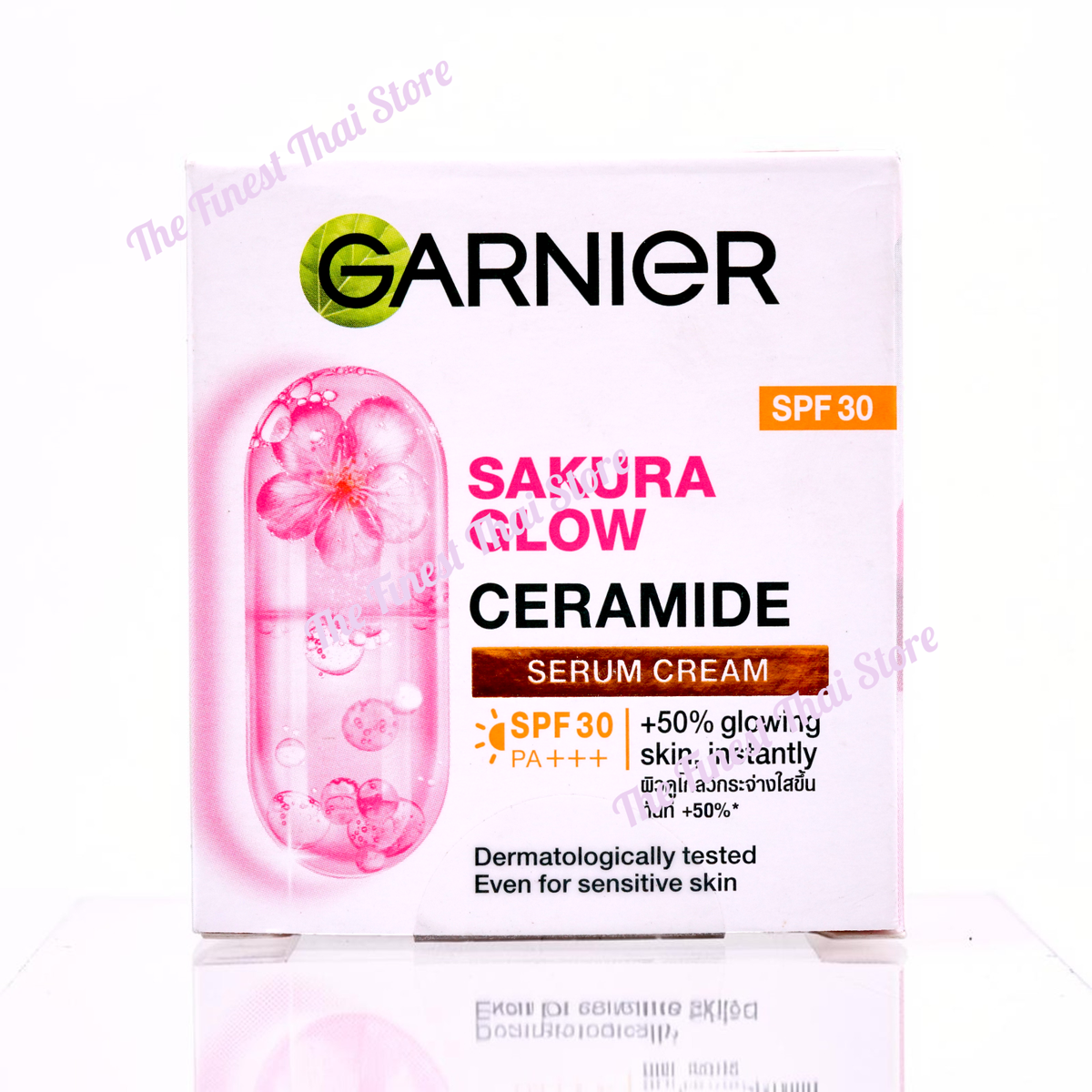 Garnier Sakura Facial Sun Protect SPF30 PA+++ Ceramide Serum Cream 50ml