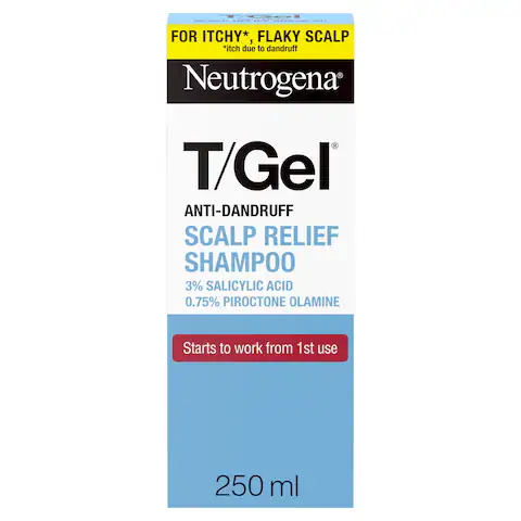 Neutrogena T/GEL Anti-Dandruff Scalp Relief Shampoo 250ml