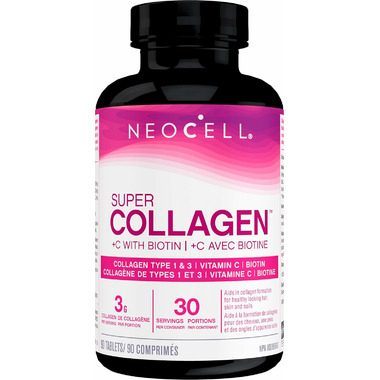 NeoCell Super Collagen + C with Biotin 90 Tablets